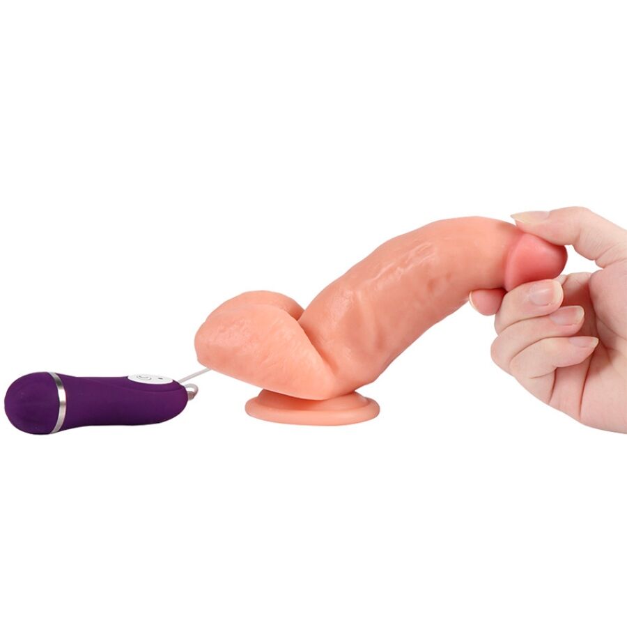 SHEQU fjärrstyrd vibrator dildo 16 cm