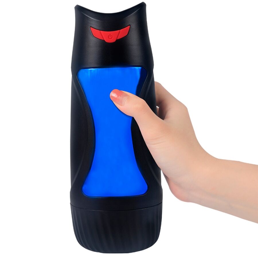SHEQU vagina-masturbator med vibration