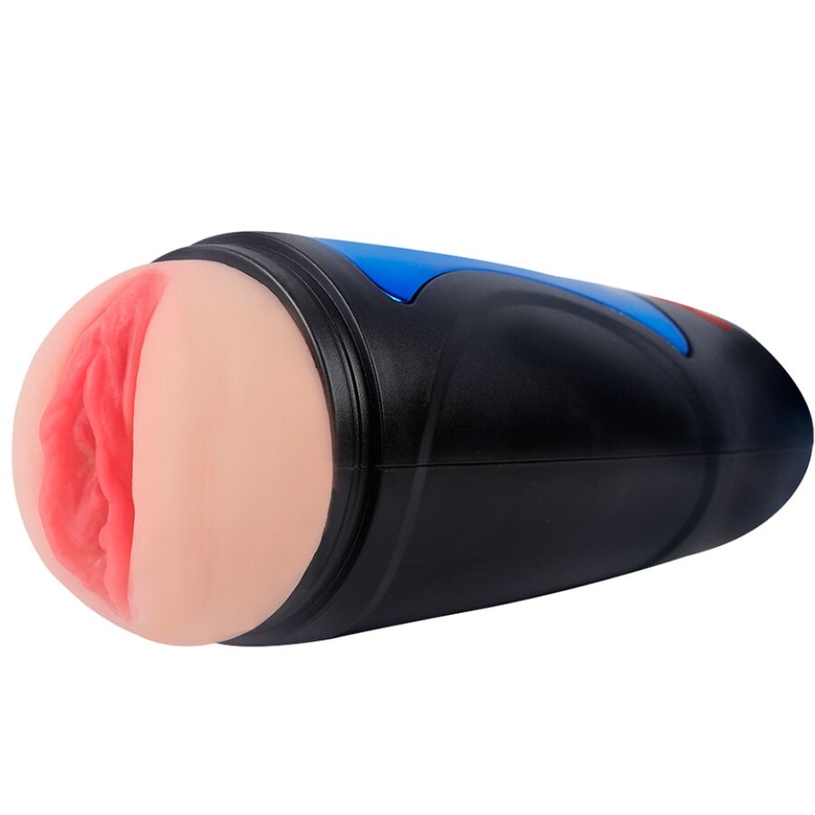 SHEQU vagina-masturbator med vibration