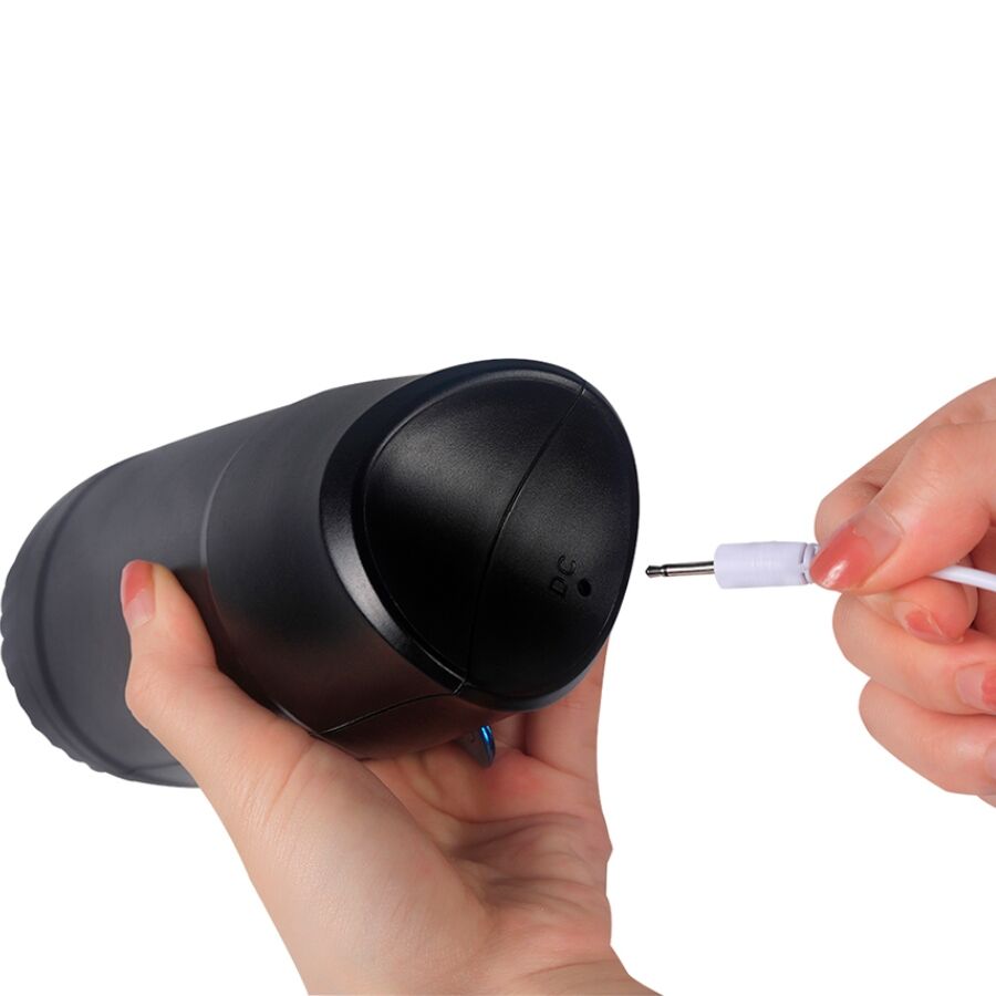 SHEQU vagina-masturbator med vibration