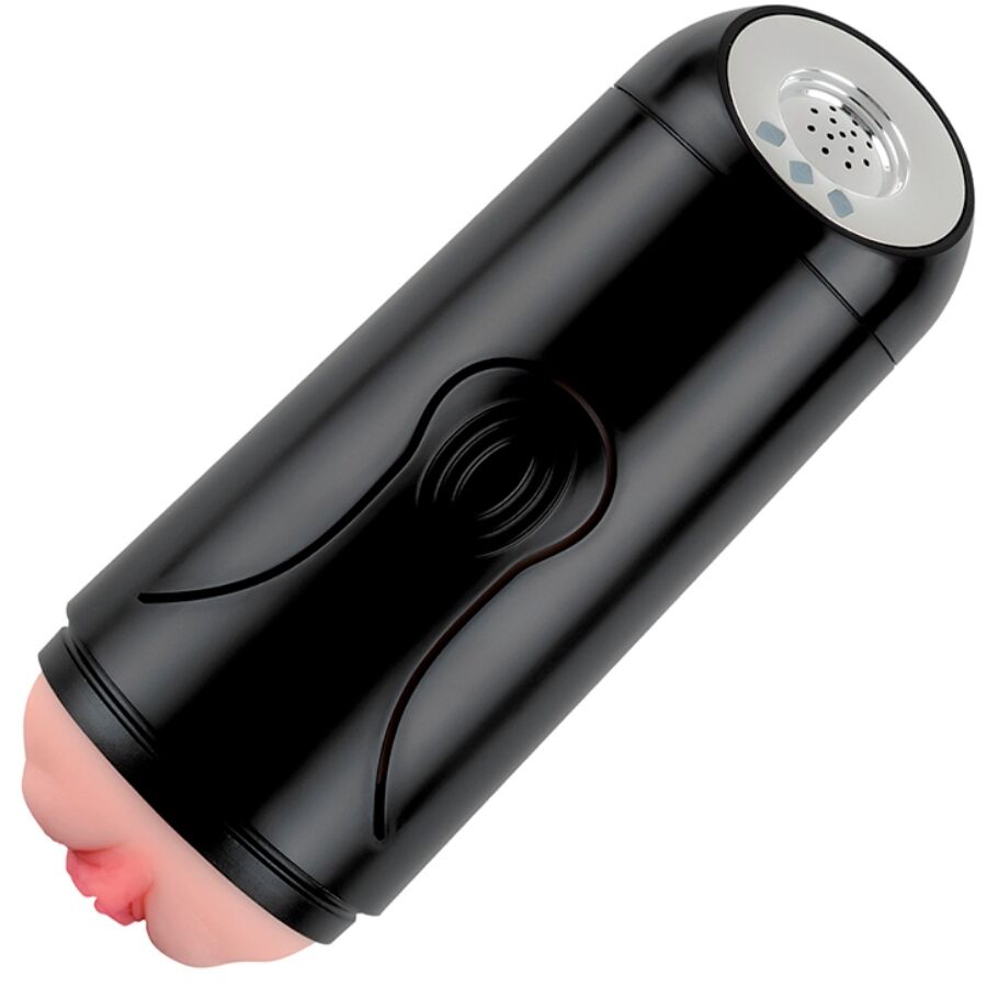 SHEQU vaginaformad handhållna masturbator med vibration