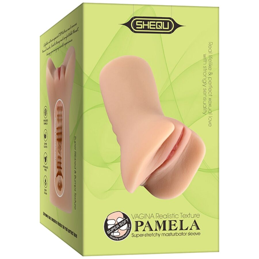 SHEQU vaginaformad handhållna masturbator