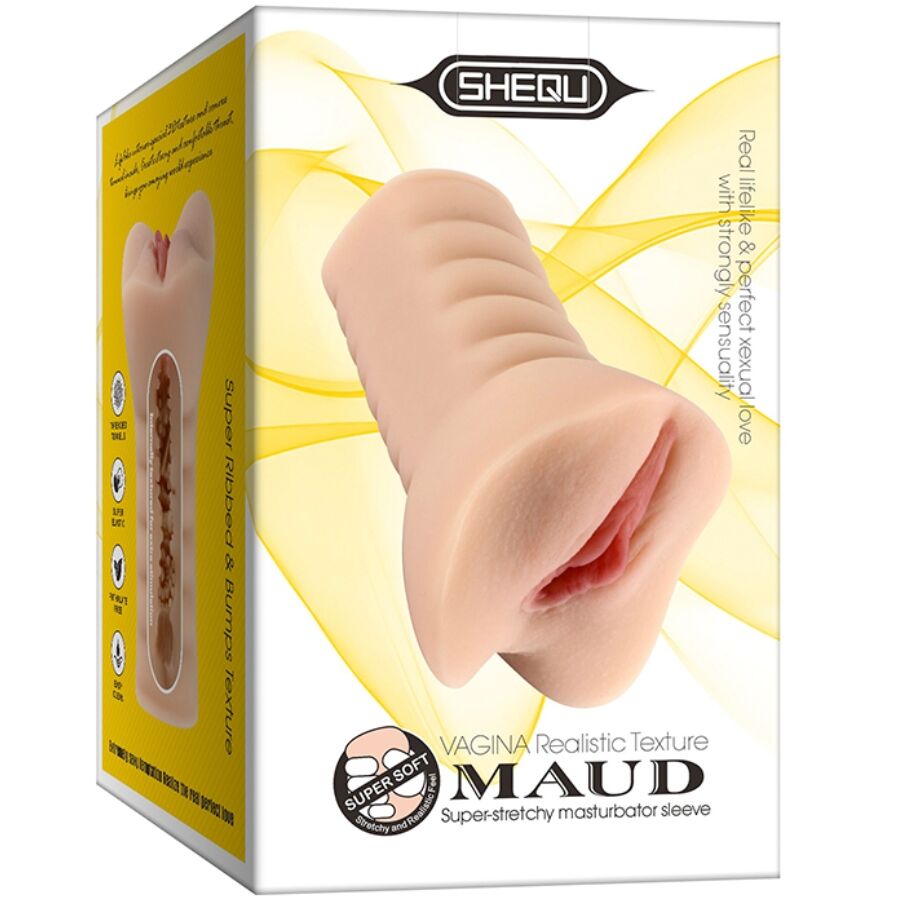 SHEQU vaginaformad handhållna masturbator