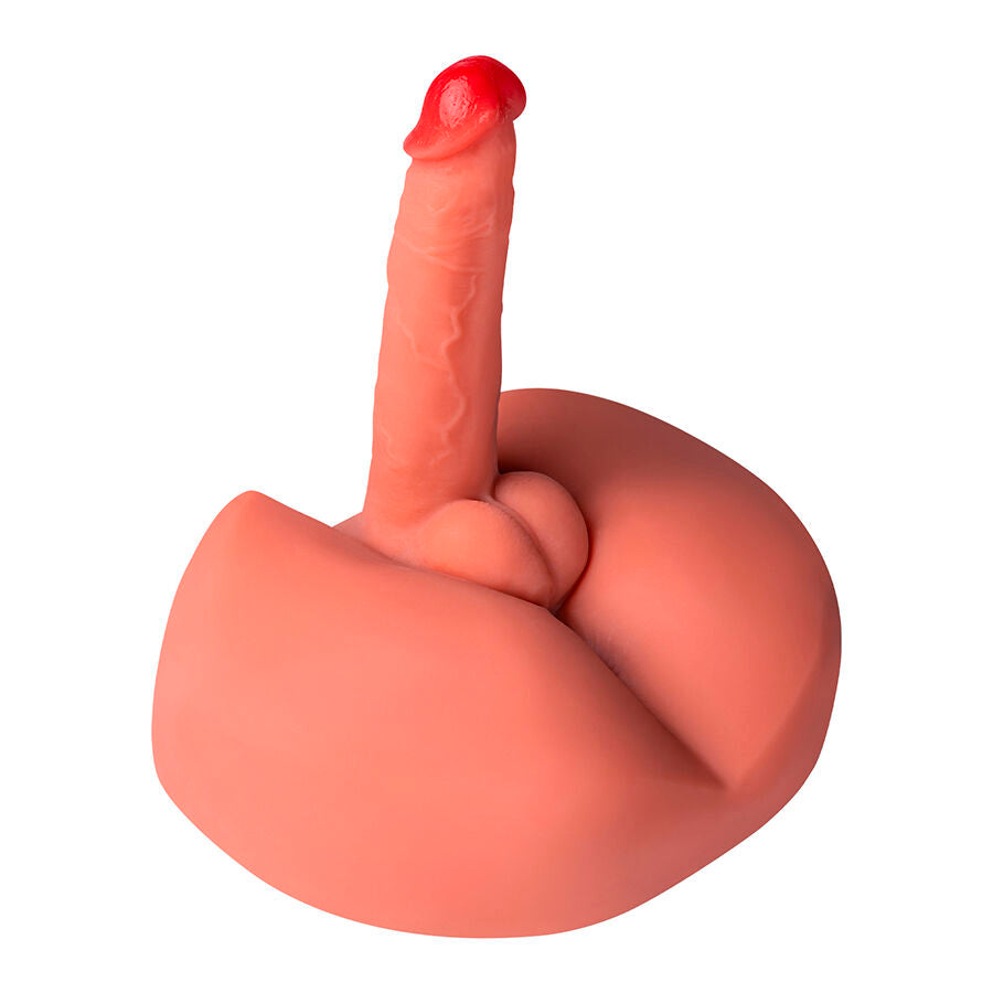 XISE realistisk dildo masturbator med vibration 25 cm