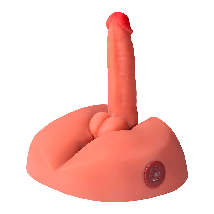XISE realistisk dildo masturbator med vibration 25 cm