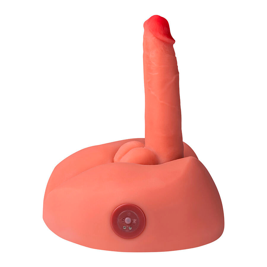 XISE realistisk dildo masturbator med vibration 25 cm