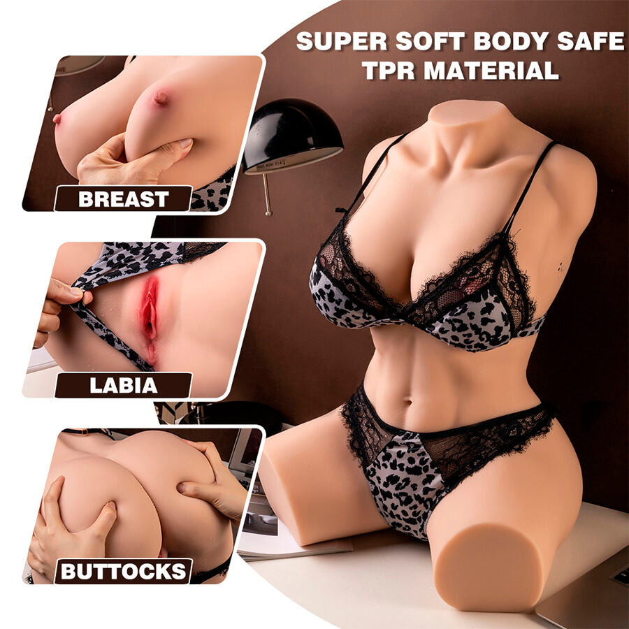 XISE Muriel kvinnlig realistisk torso med rörelse 55 cm