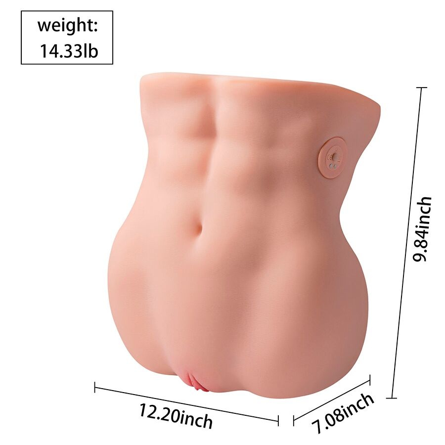 XISE Lydia vaginal masturbator med thrusting 25 cm