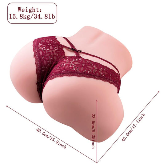 XISE realistisk multi-position masturbator med rörelse