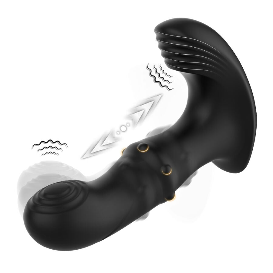 ARMONY - Anal Prostate Vibrator med Fjärrkontroll Svart
