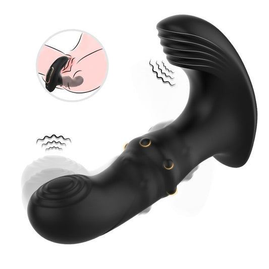 ARMONY - Anal Prostate Vibrator med Fjärrkontroll Svart