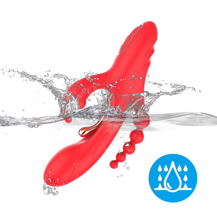 ARMONY - G-SPOT OCH KLITORIS STIMULATOR VIBRATOR RÖD