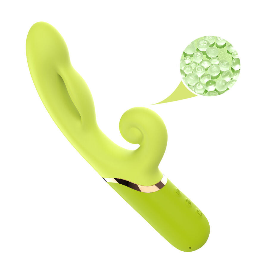 Armony Inflatable A-Spot Stimulator Vibrator i grön färg