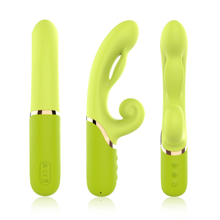 Armony Inflatable A-Spot Stimulator Vibrator i grön färg