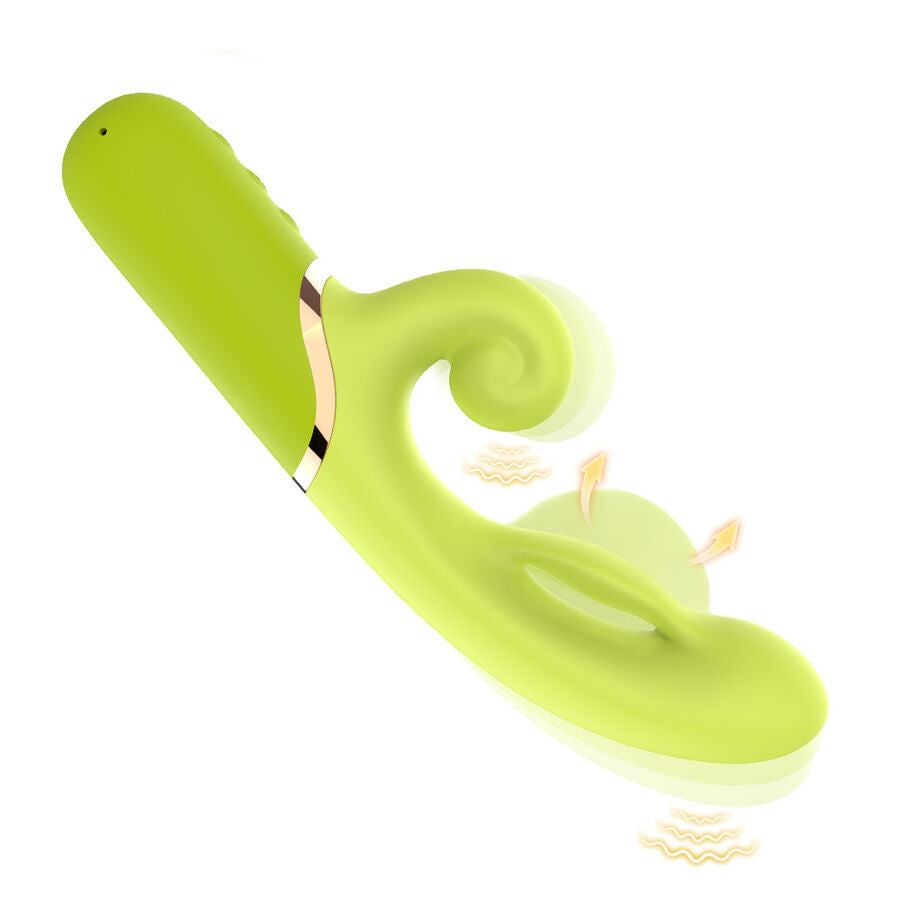 Armony Inflatable A-Spot Stimulator Vibrator i grön färg