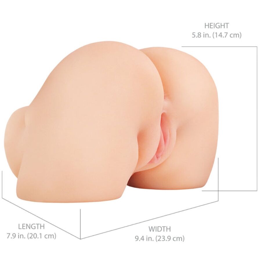 PDX ELITE Shake That Ass realistisk masturbator med vibration