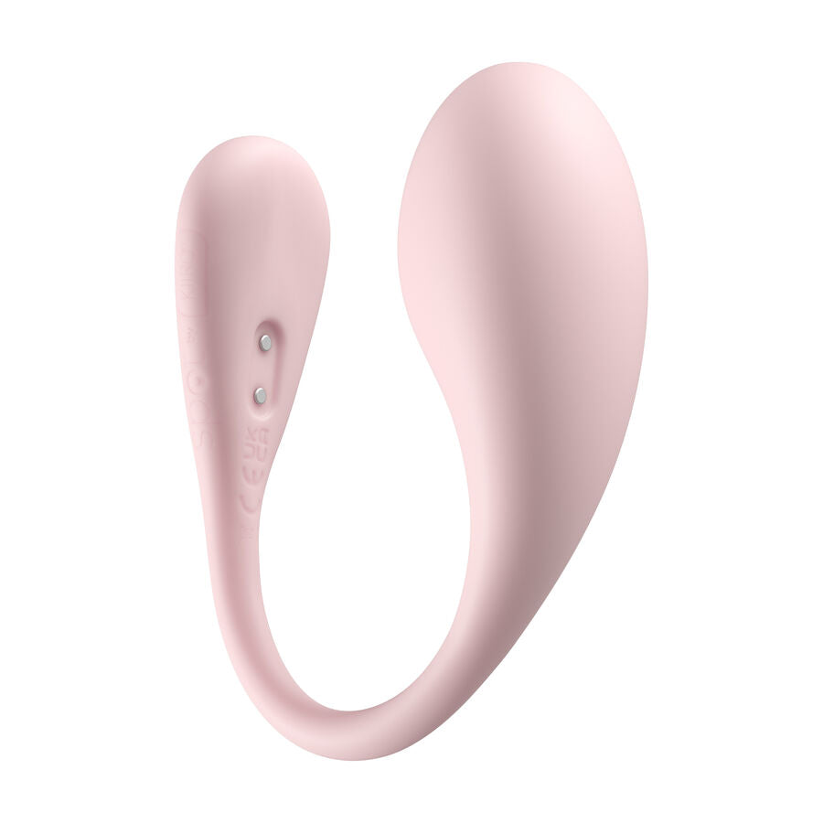KIIROO SPOT KISS ME U-formad vibrator i rosa