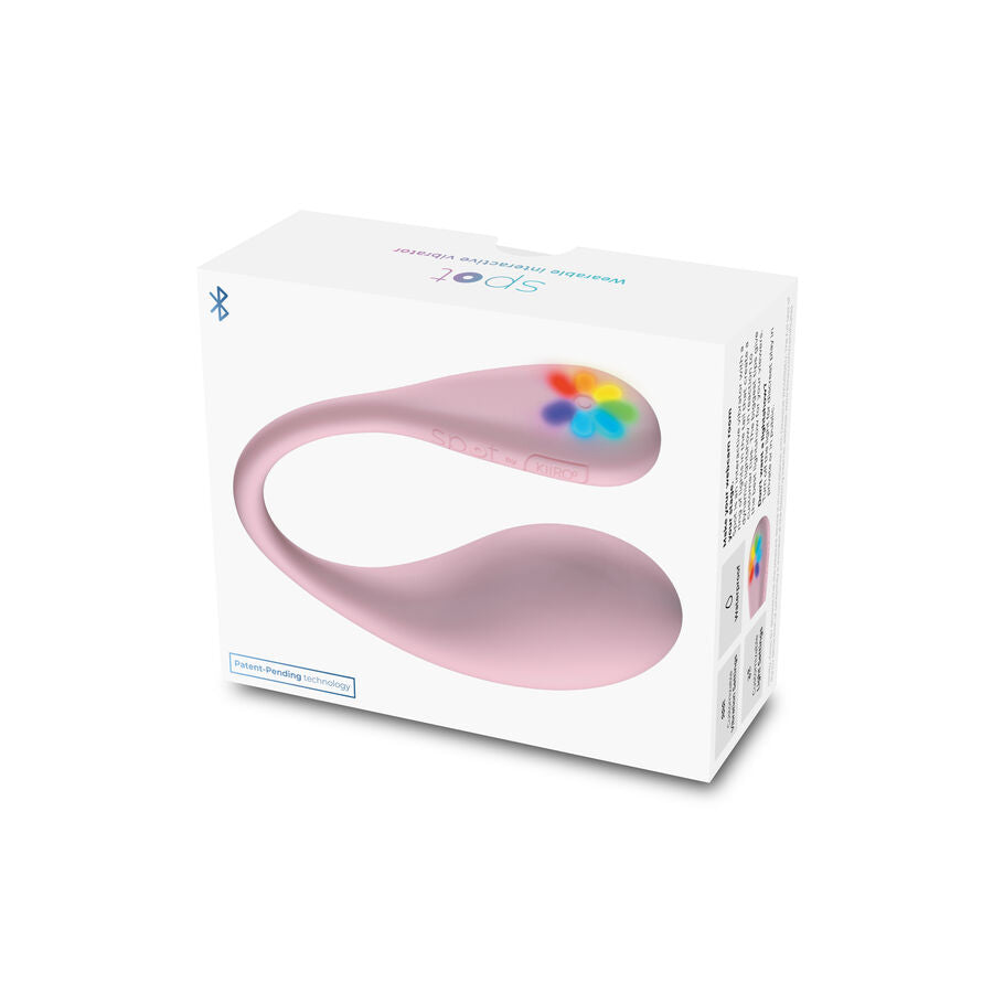 KIIROO SPOT KISS ME U-formad vibrator i rosa
