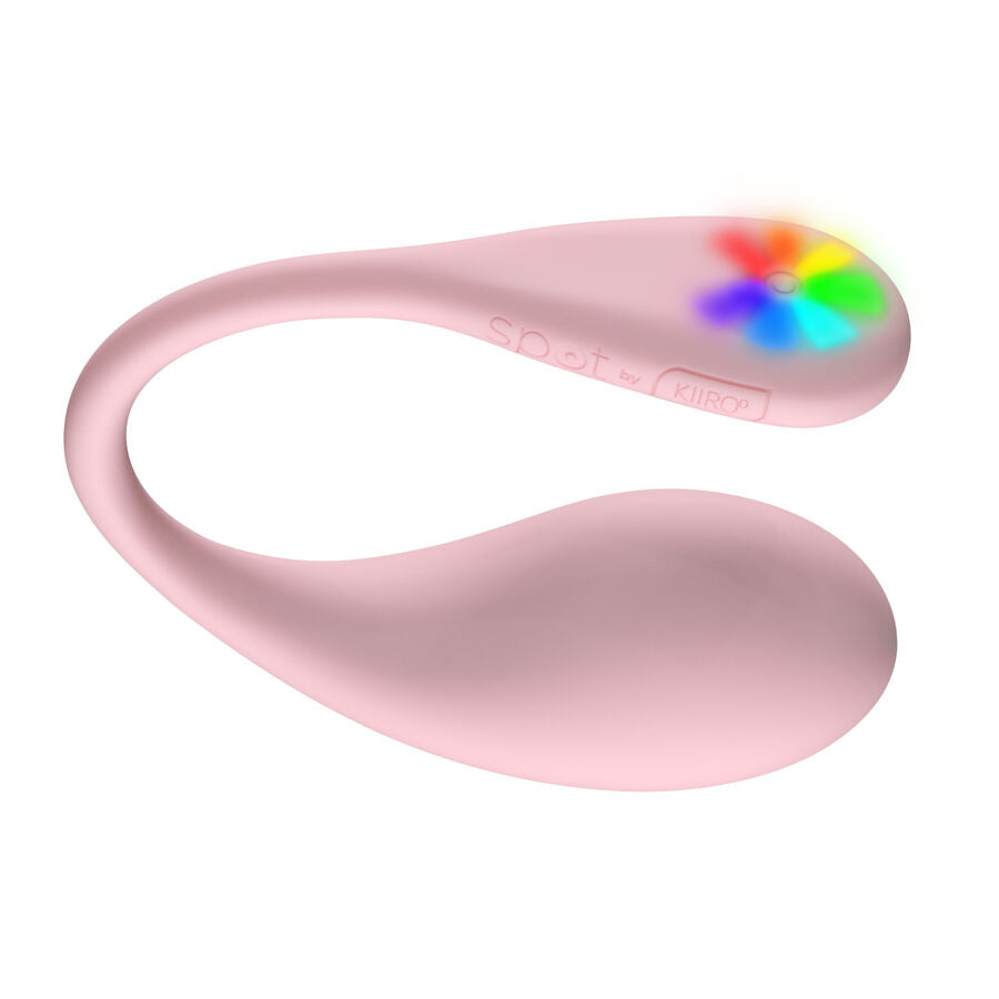 KIIROO SPOT KISS ME U-formad vibrator i rosa
