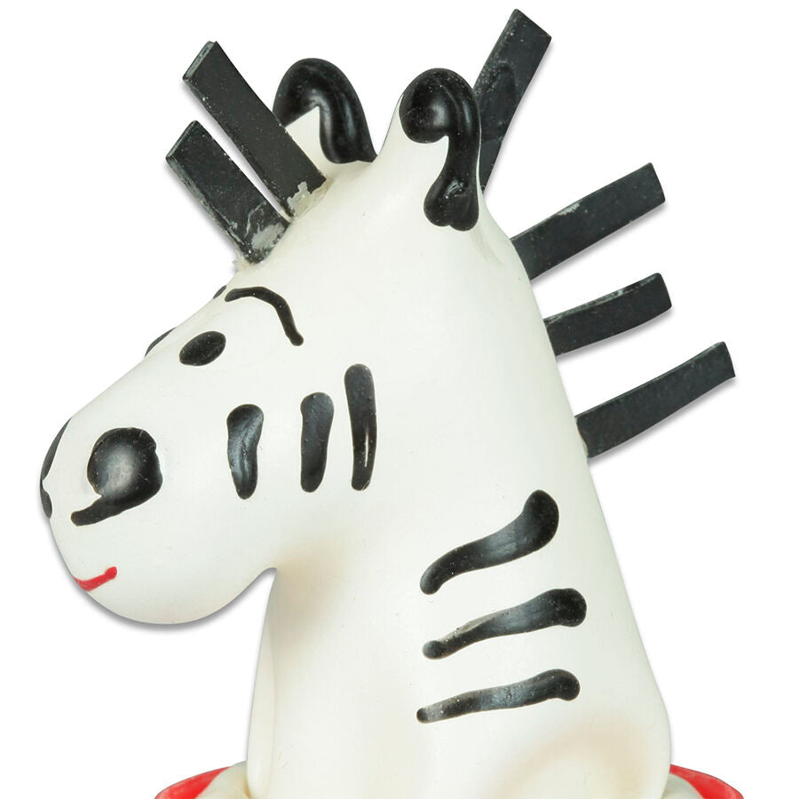 Handmålade kondomer i zebra-design