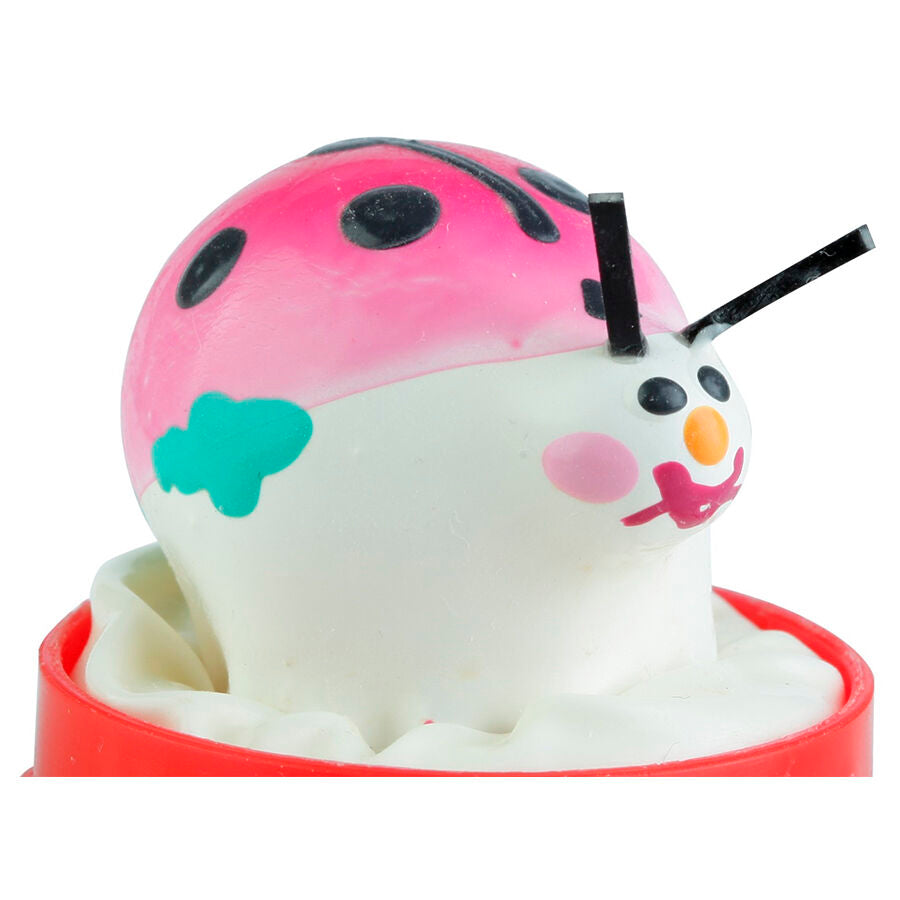 Handmålade novitetskondomer i Ladybird-modell