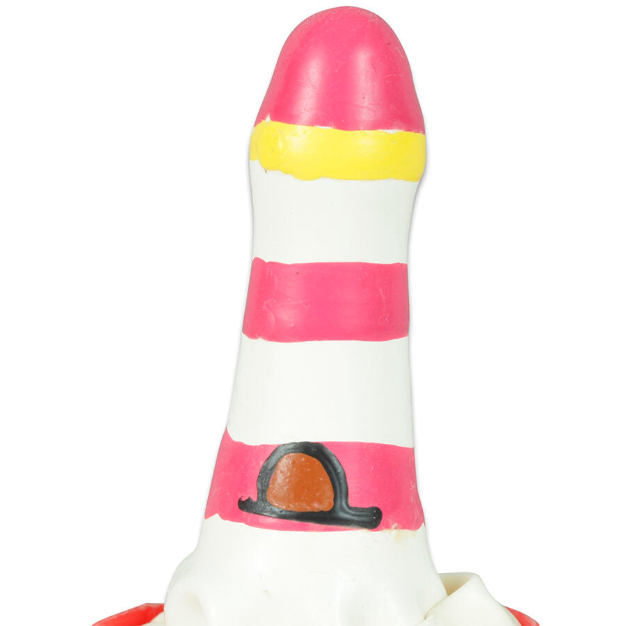 Handmålade novelty kondomer med fyrmotiv