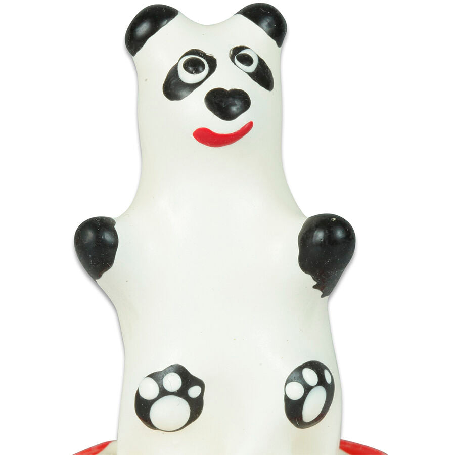 Handmålade kondomer med panda motiv