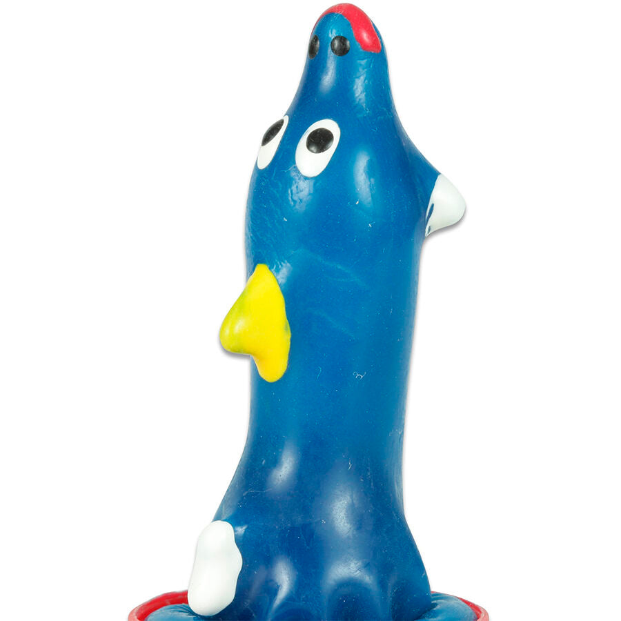 Handmålade novelty kondomer med delfinmotiv