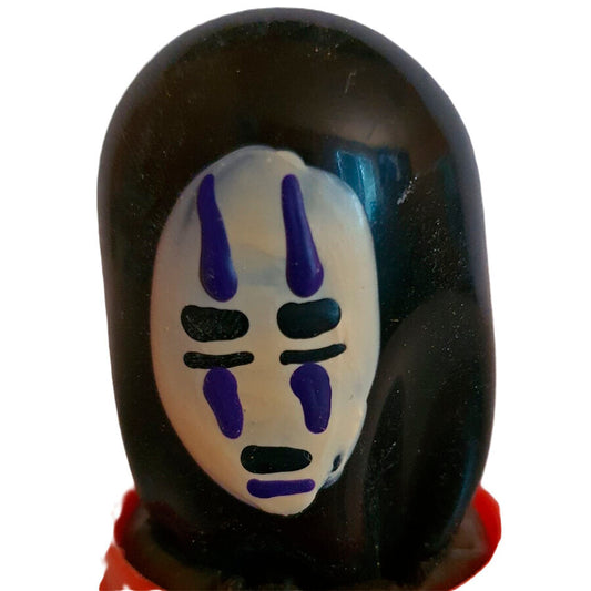 Handmålad kondom Mask Ghost Black