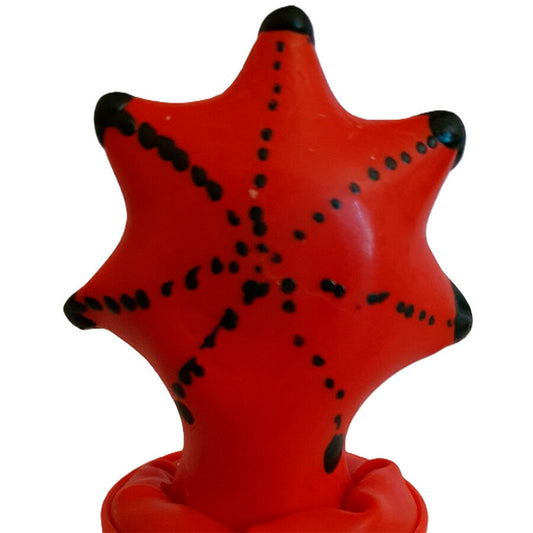 Handmålade novelty kondomer i sjöstjärna-design