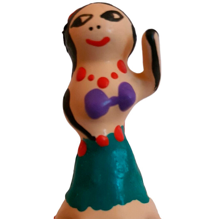 Handmålade novitetskondomer Hula Girl