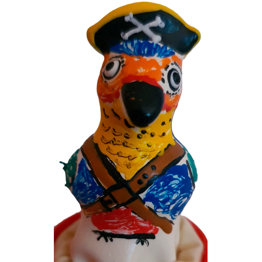 Handmålade novelty kondomer Captain Parrot
