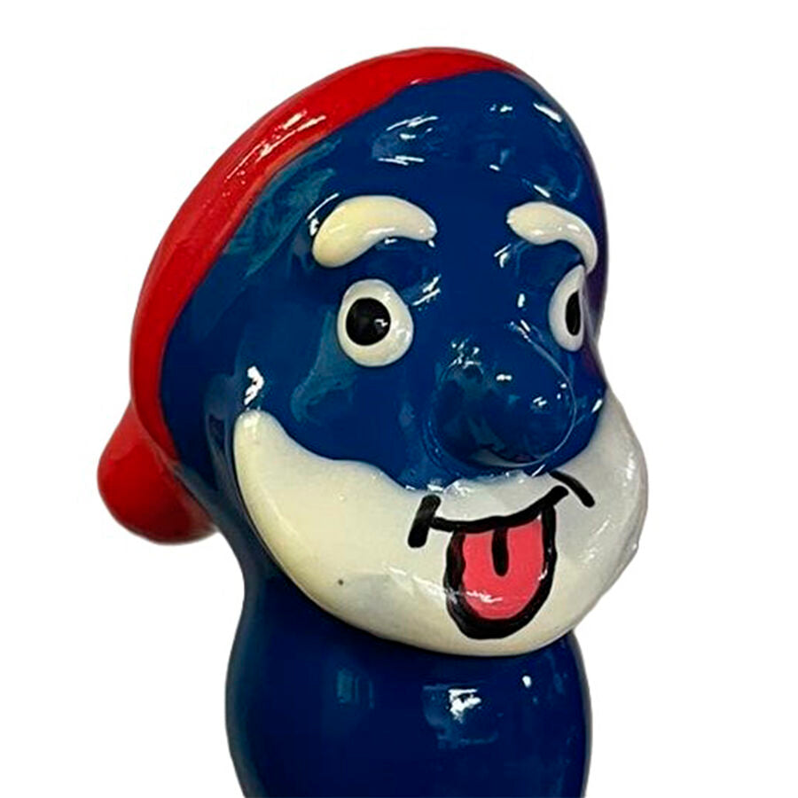 Handmålade novelty kondomer Blue Grandpa