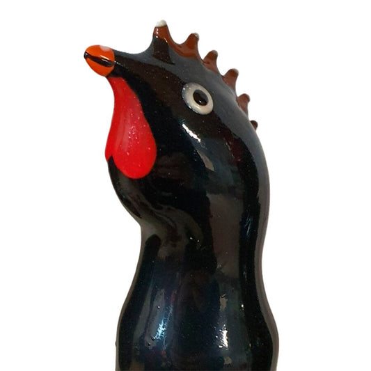 Handmålade novelty kondomer Black Rooster