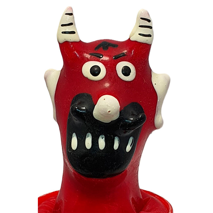 Handmålad kondom Devils Mouth Model 2