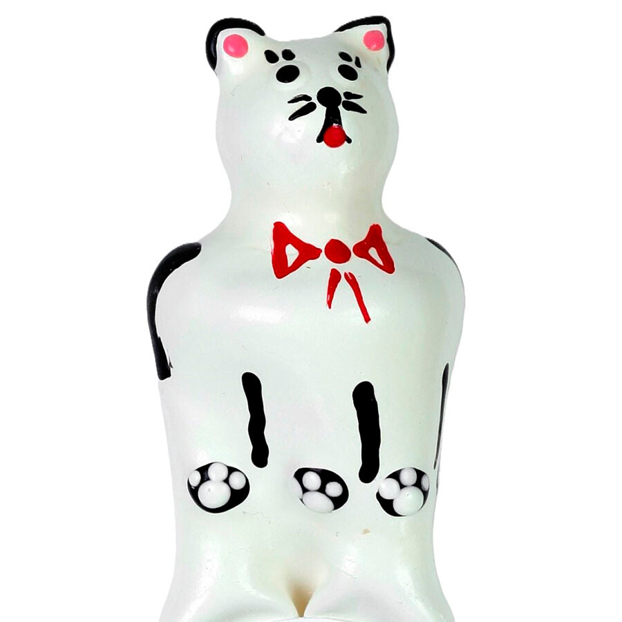 Handmålade novitetskondomer kattmodell XL