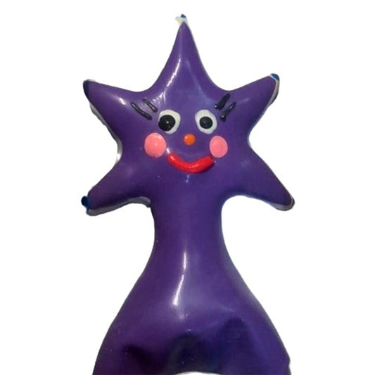 Handmålade novitetskondomer Happy Star XL