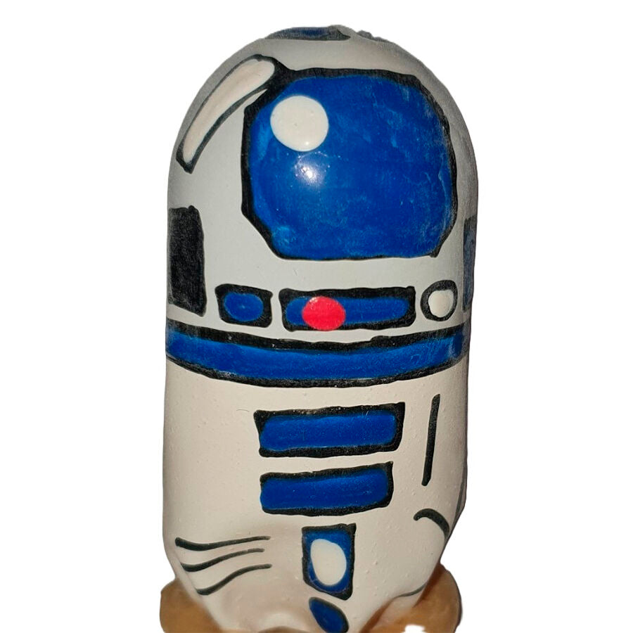Handmålade novitetskondomer Robot XL
