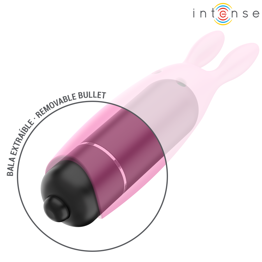 INTENSE - HOPPER PINK VIBRERANDE BULLET 8,3 X 2,4 CM