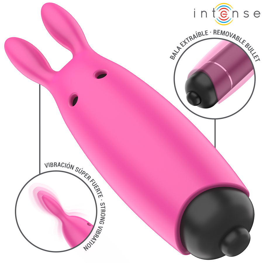 INTENSE - HOPPER PINK VIBRERANDE BULLET 8,3 X 2,4 CM