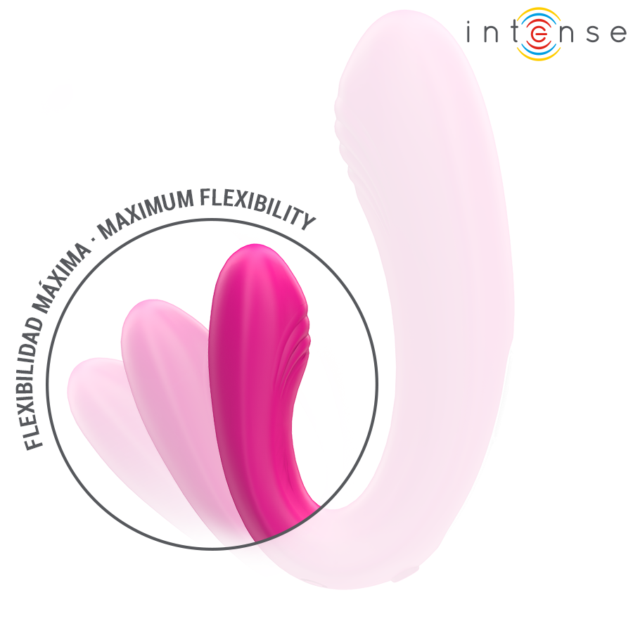INTENSE Janet U-formad stimulator och vibrator med fjärrkontroll
