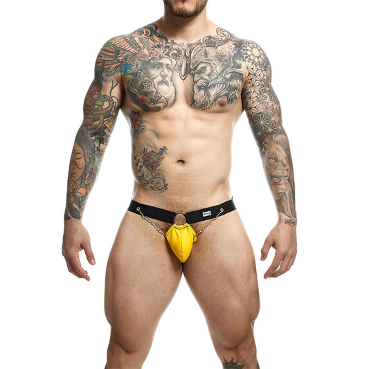 MOB - DNGEON GUL JOCKSTRAP MED KEDJOR EN STORLEK
