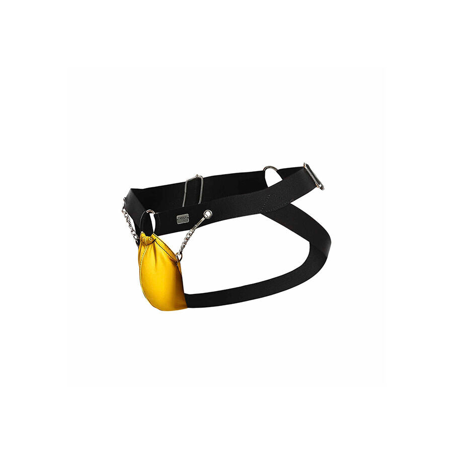 MOB - DNGEON GUL JOCKSTRAP MED KEDJOR EN STORLEK