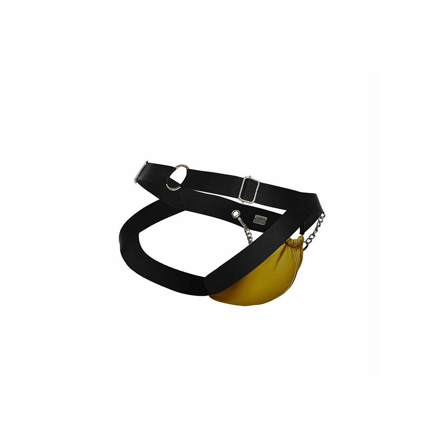 MOB - DNGEON GUL JOCKSTRAP MED KEDJOR EN STORLEK