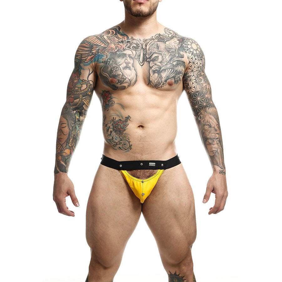 MOB - DNGEON JOCKSTRAP GUL SPORTSMAN EN STORLEK