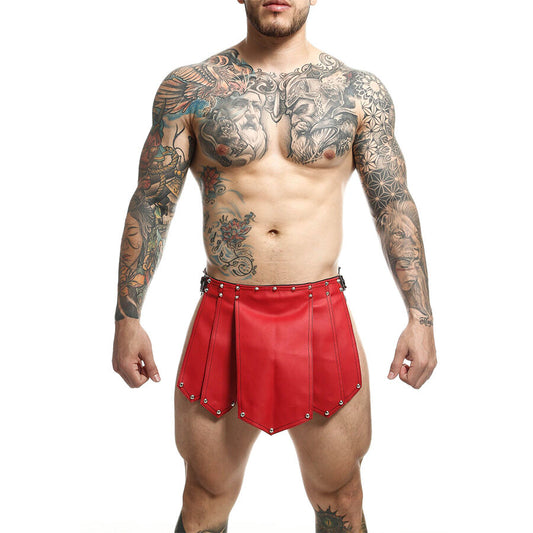 MOB - DNGEON RED ROMANDA SKIRT EN STORLEK