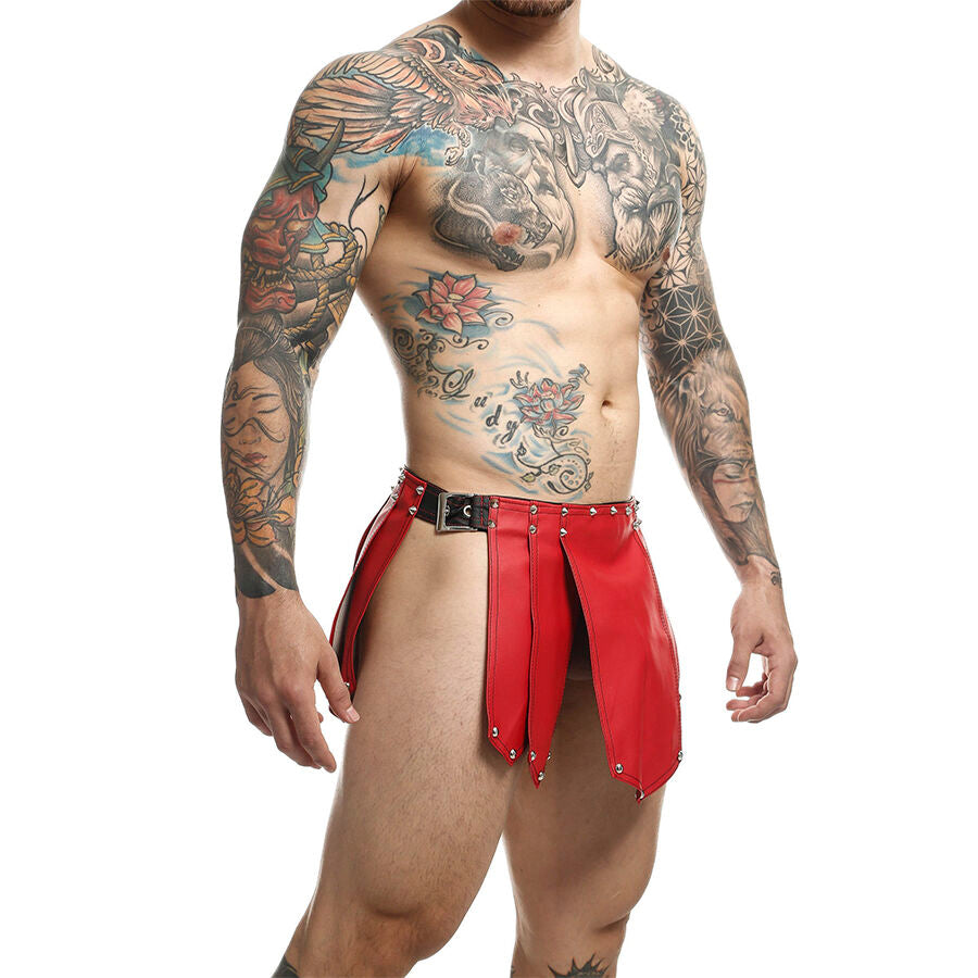 MOB - DNGEON RED ROMANDA SKIRT EN STORLEK
