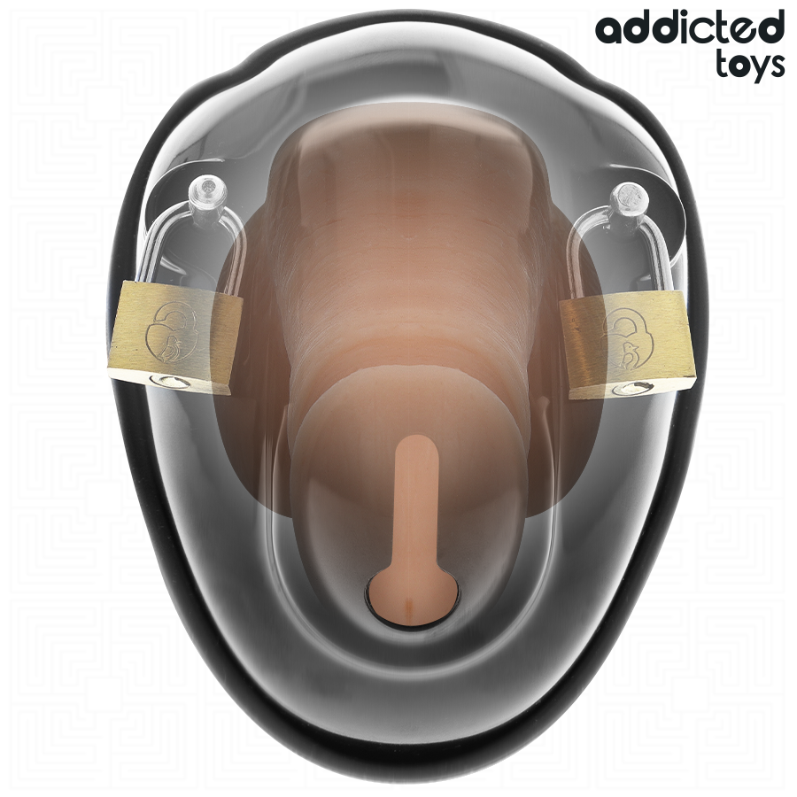 ADDICTED TOYS LOCKED - NYCKELFRI HÅLLANDE PENISBUR 11,5 CM