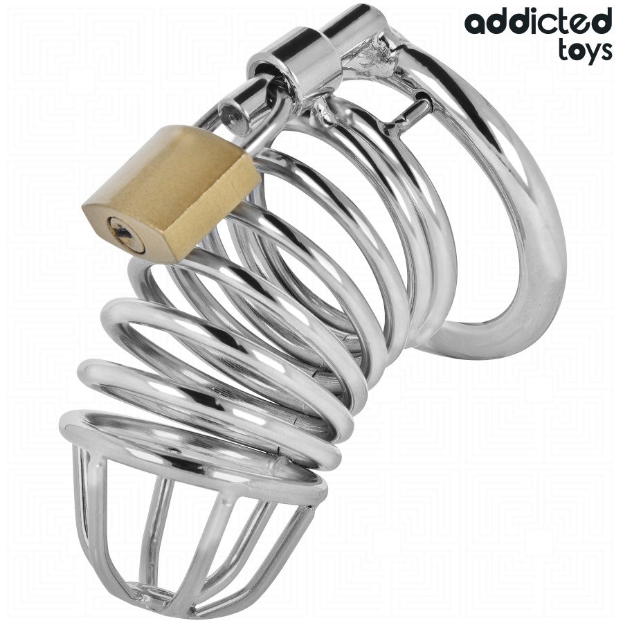 ADDICTED TOYS LOCKED - METALL PENISBUR FÖR KONTROLL STORLEK M