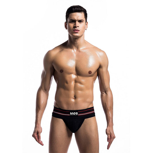 MOB - CLASSIC BLACK THONG STORLEK M